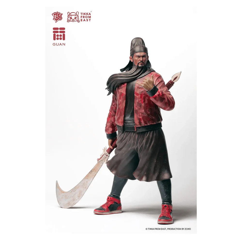 關公（關 Guan 赤色Red ceramics version）BY TIK KA FROM EAST
