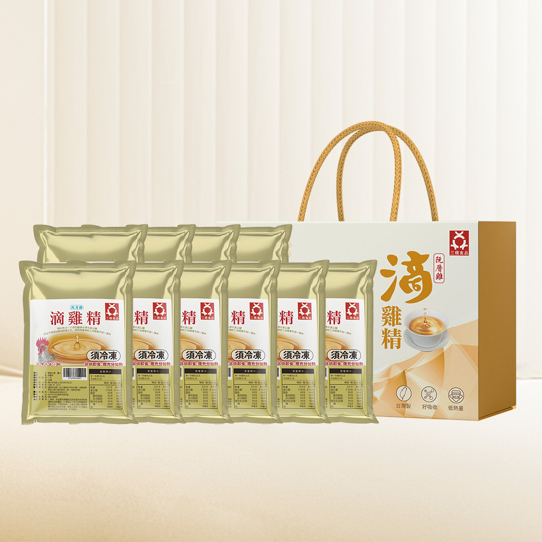 阮厝雞冷凍滴雞精 - 10包入禮盒