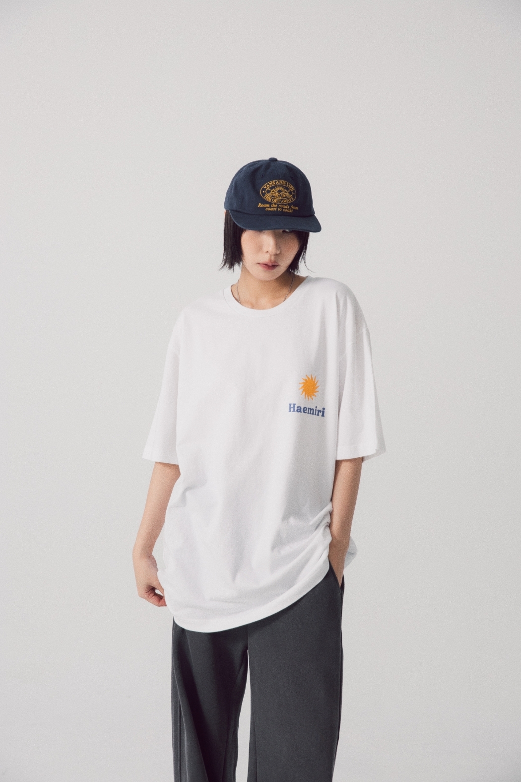 印刷商標寬鬆短踢