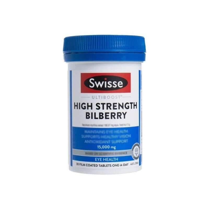 澳洲 Swisse Ultiboost 高強度藍莓護眼片 30片