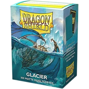 Dragon Shield 100 - Standard Deck Protector Sleeves - Dual Matte - Glacier(Miniom) - AT-15031