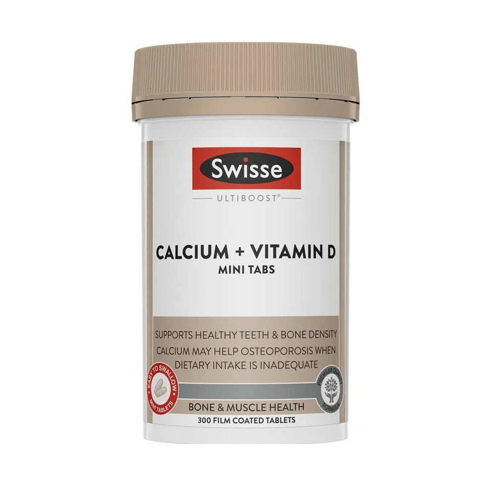 澳洲 Swisse 鈣+維他命D 迷你丸 300粒