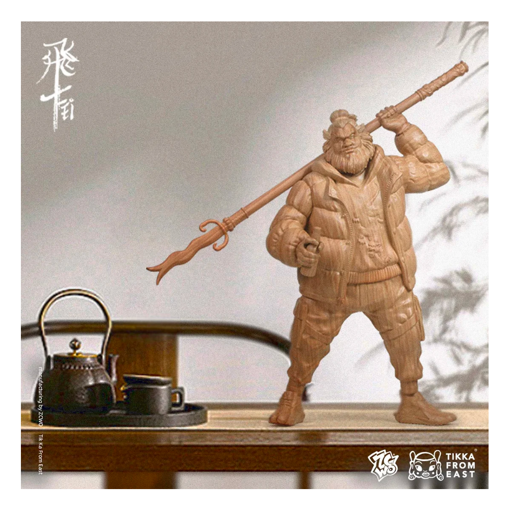 張飛（飛 Fei Guan wood grain）BY TIK KA FROM EAST