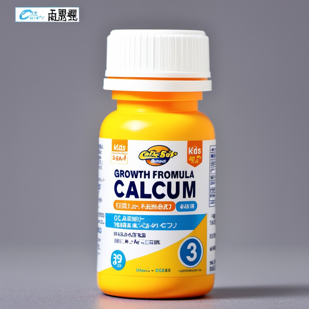 Kids’ Growth Formula Calcium Tablets