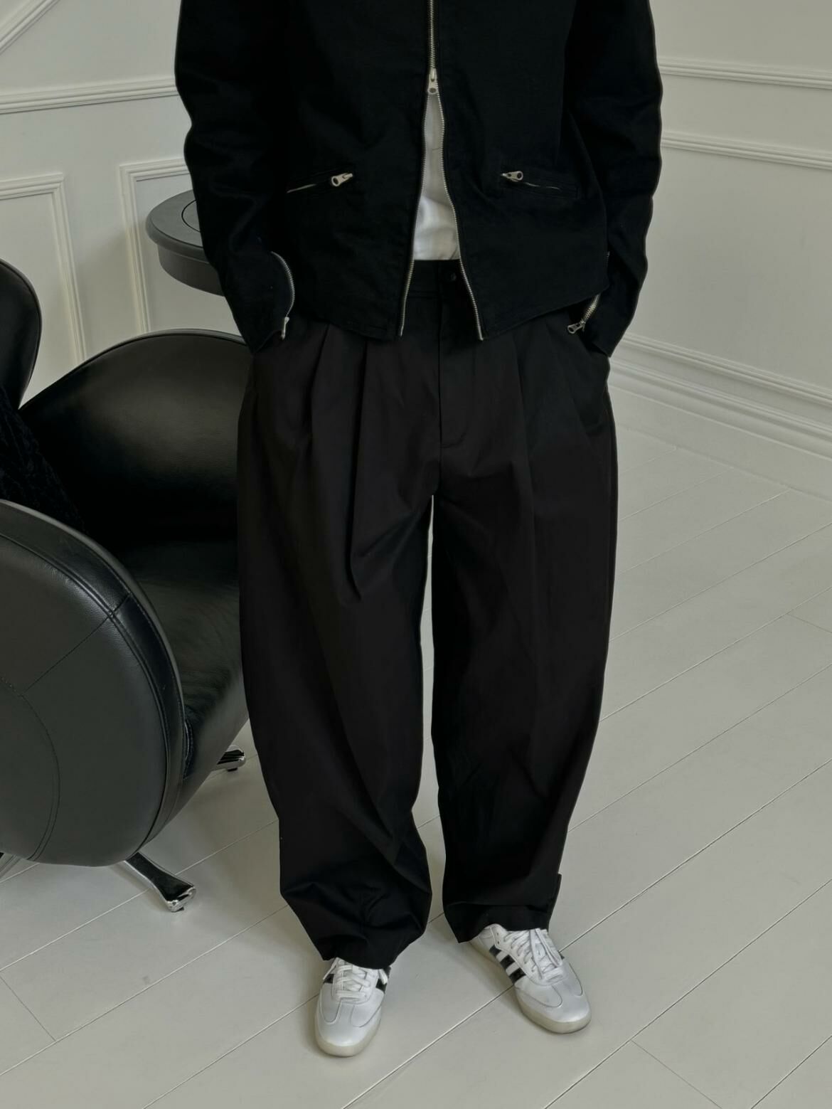 淨色鬆身西褲 OUR ROOM-039P