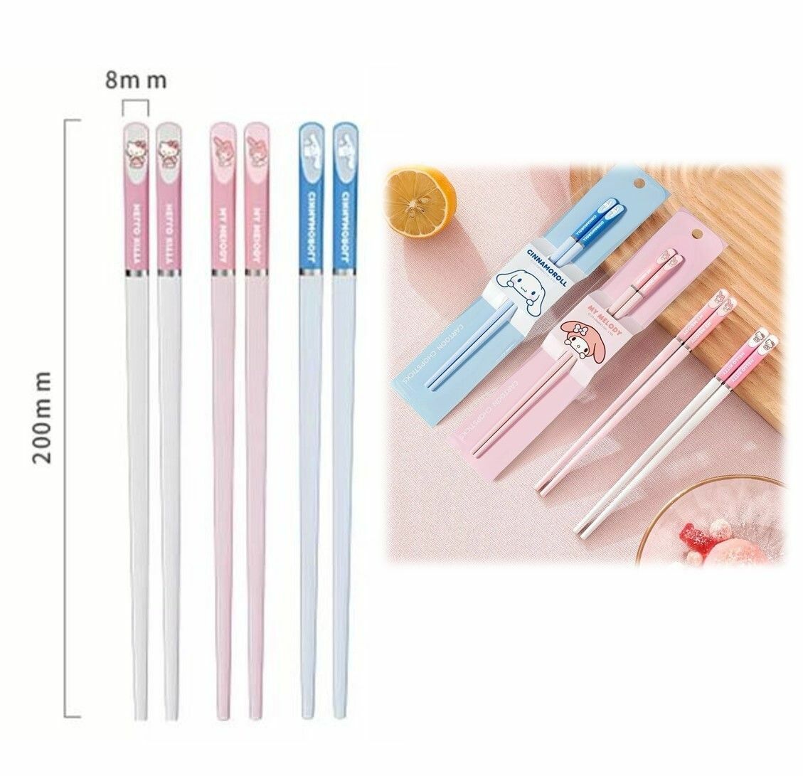 玉桂狗 Sanrio|2P防霉筷子