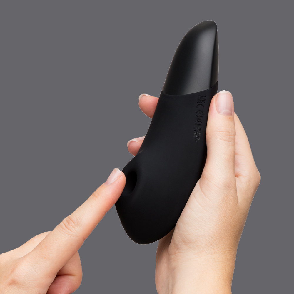 德國 Womanizer Enhance 吸吮震動器 黑