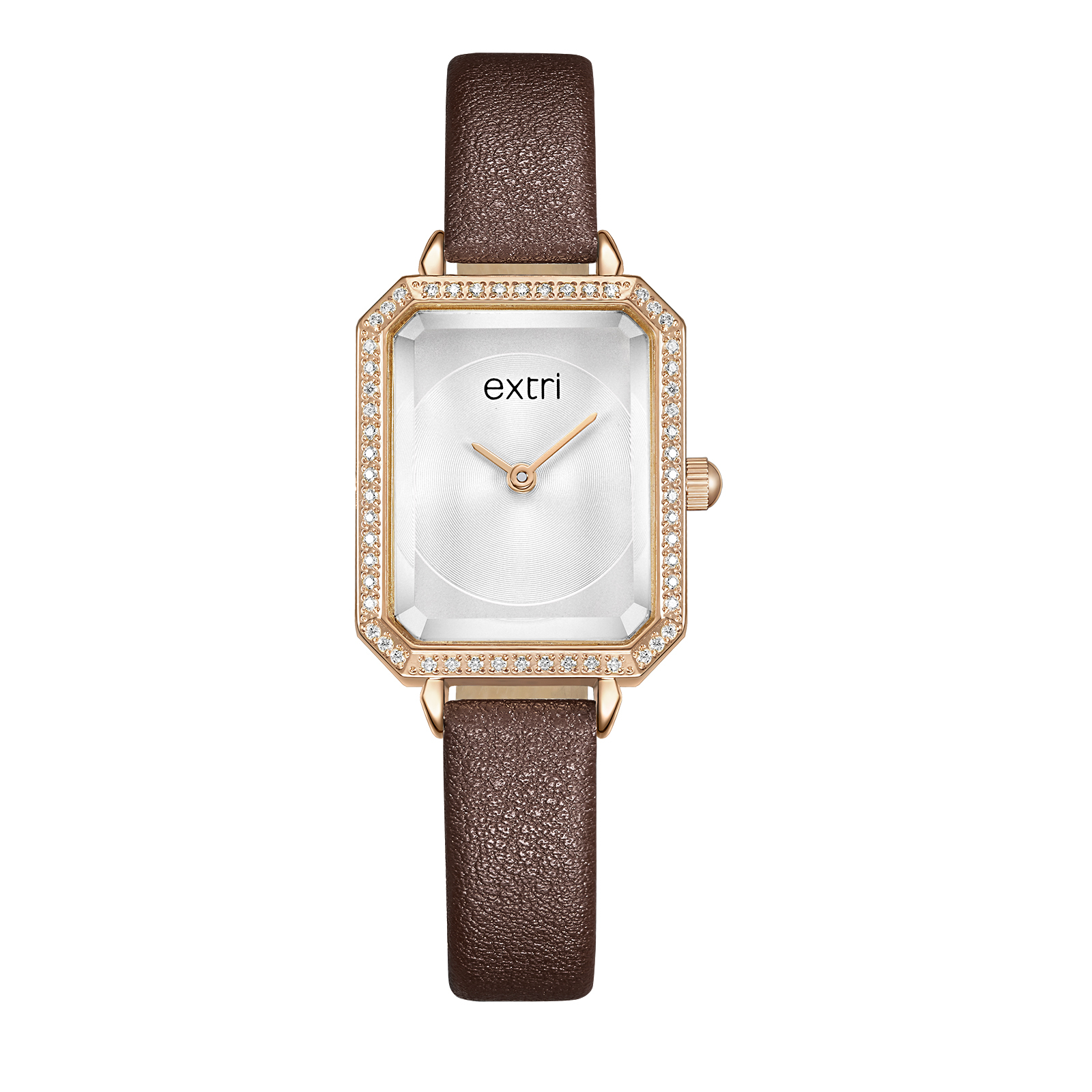 【EXTRI】 E1021 經典 簡約 優雅 晶鑽 女錶 手錶