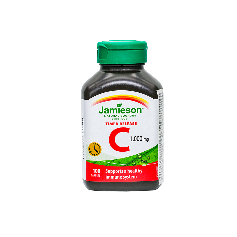 JAMIESON 長效緩釋高濃維他命C 1000MG (100粒)