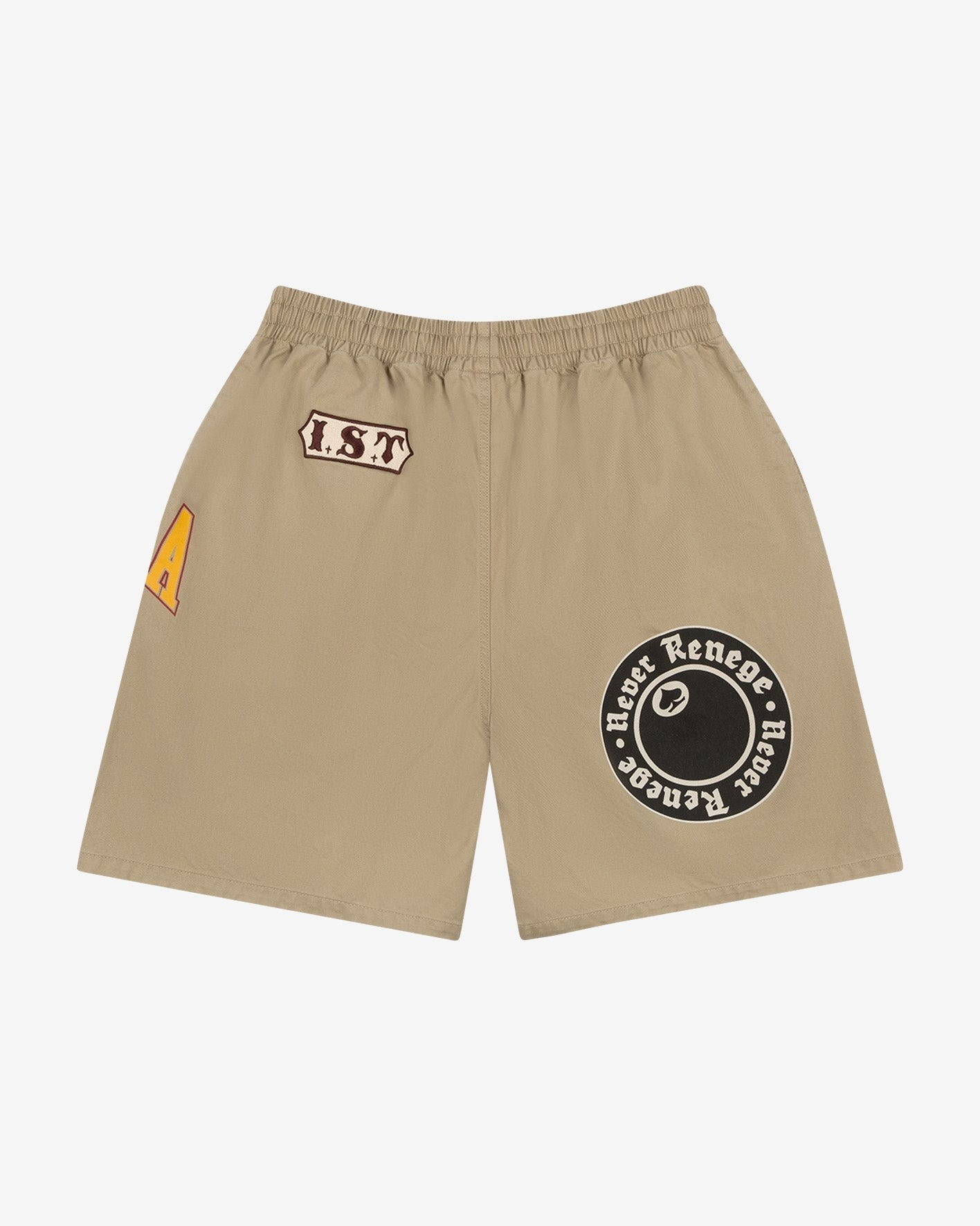 2025SS STÜSSY & DENIM TEARS Jamaica High Khaki Short 聯名 爆米花 雙S LOGO 棉褲 短褲 重磅 現貨 312025