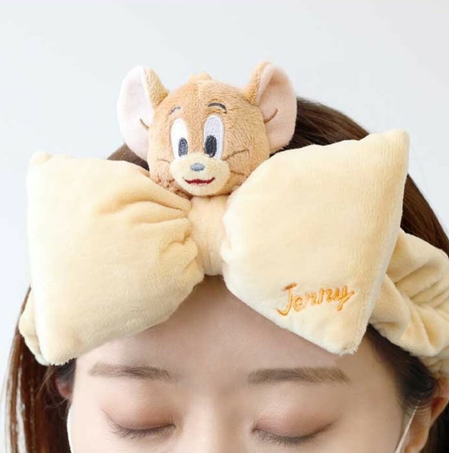 【現貨】湯姆貓與傑利鼠Tom and Jerry 泰菲寶寶 髮箍 洗臉髮帶 造型髮帶 頭巾