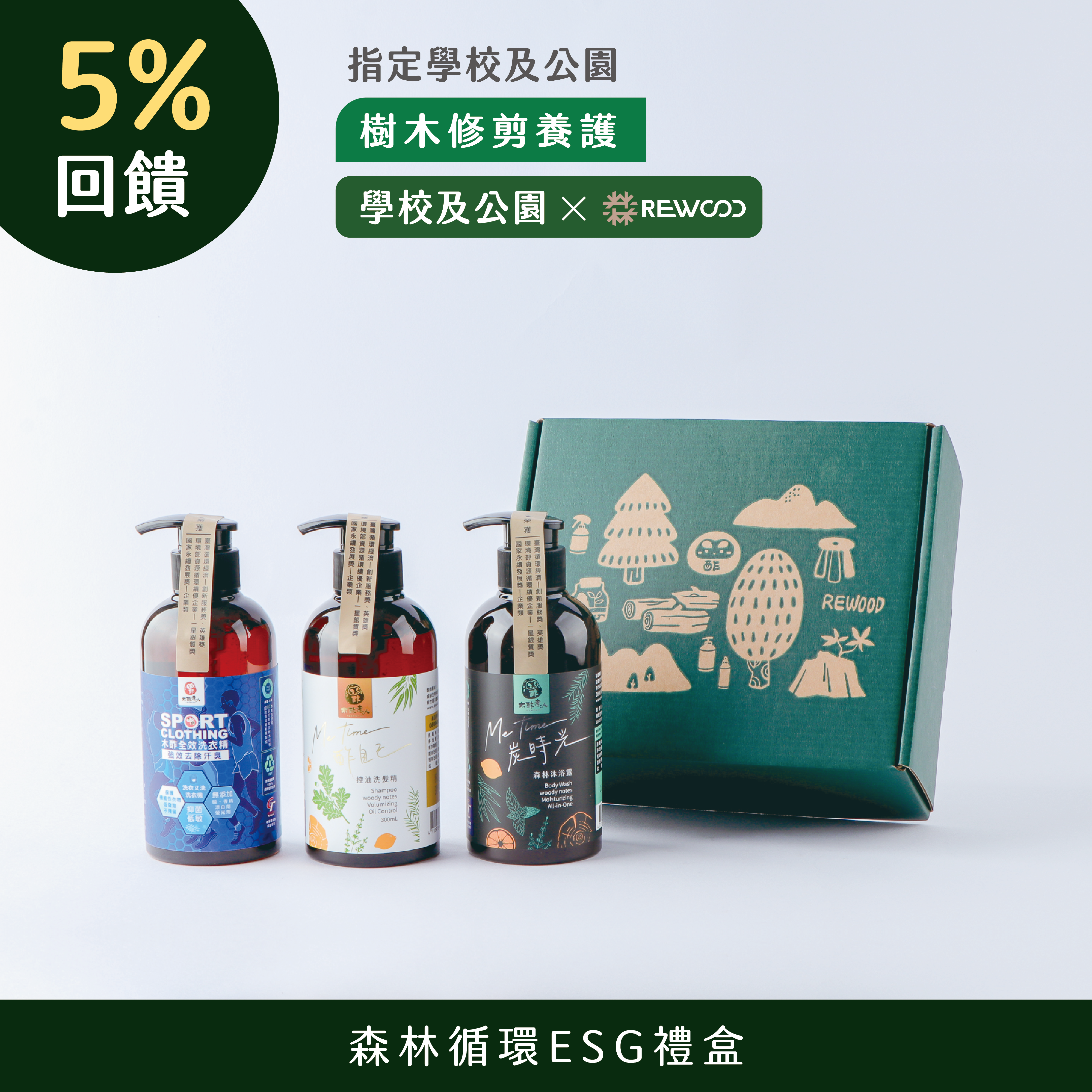REWOOD_ESG禮盒組-經典三入組