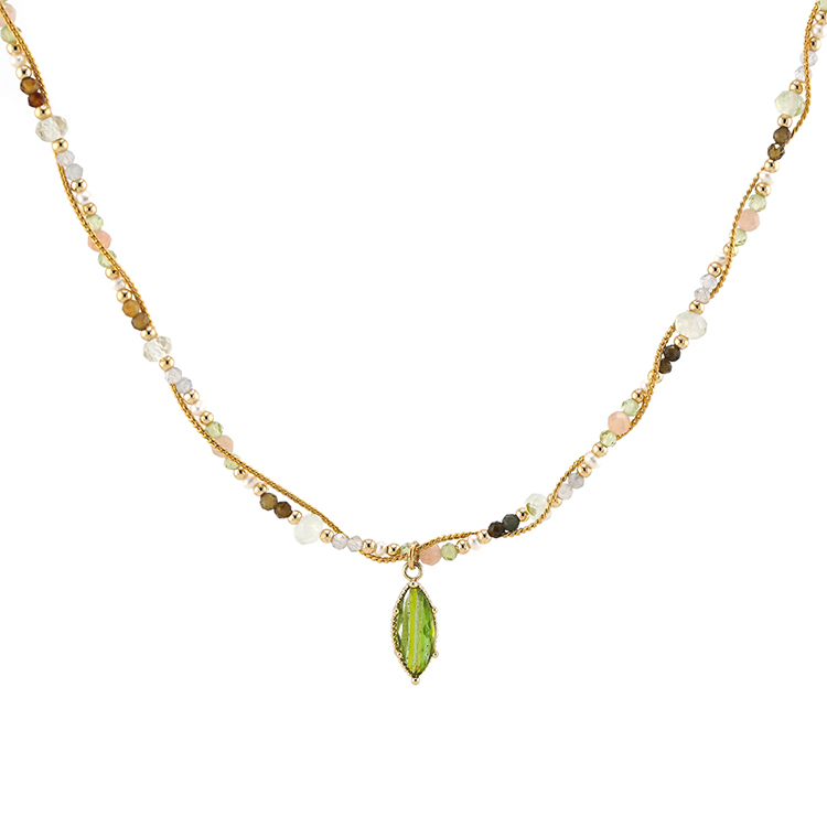 偶然的意亂情迷 – 葡萄石 – 項鍊