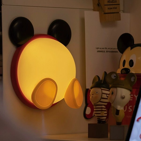 《5756》米奇LEB磁吸拍拍小夜燈