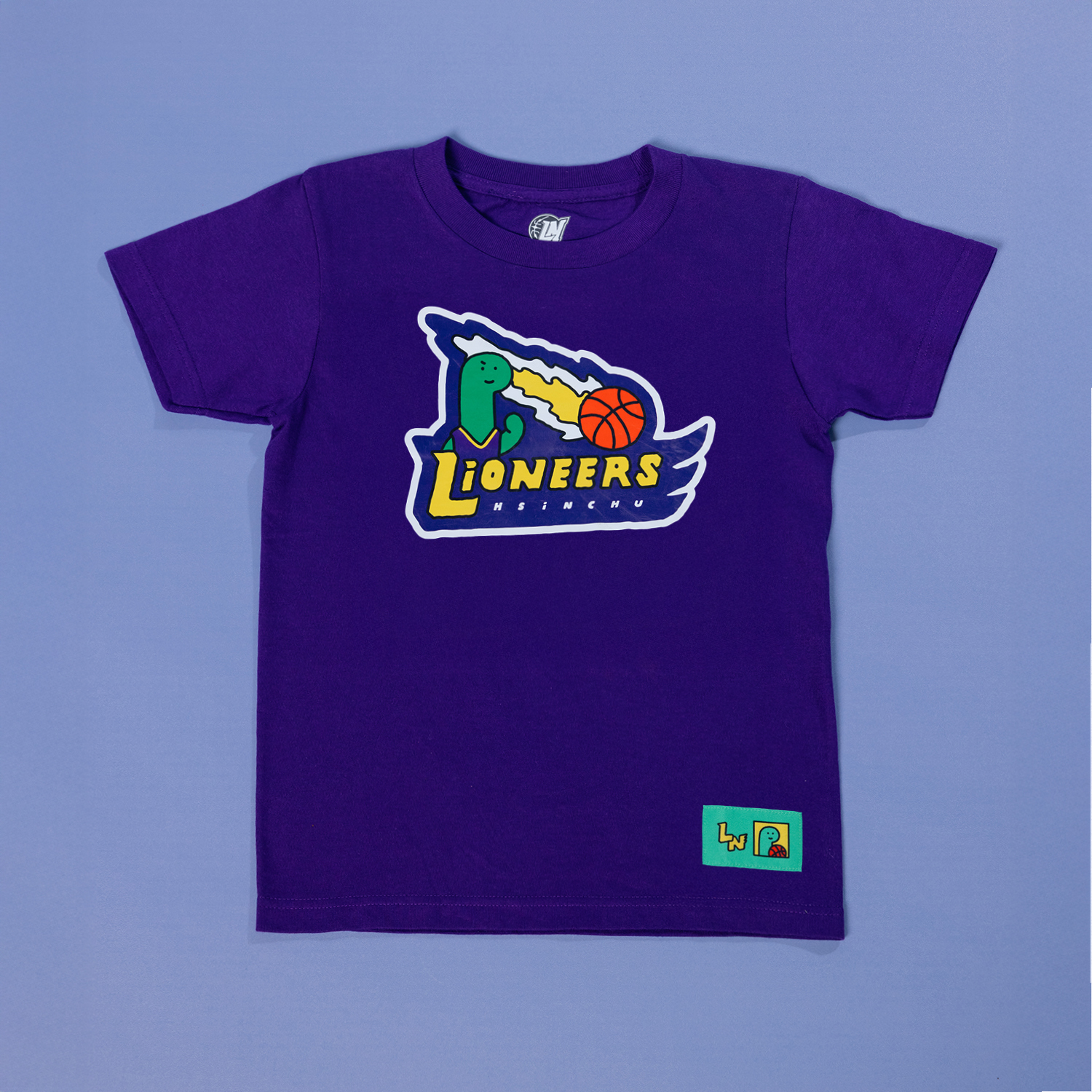 24-25 JOGUMAN-攻城獅短T｜紫