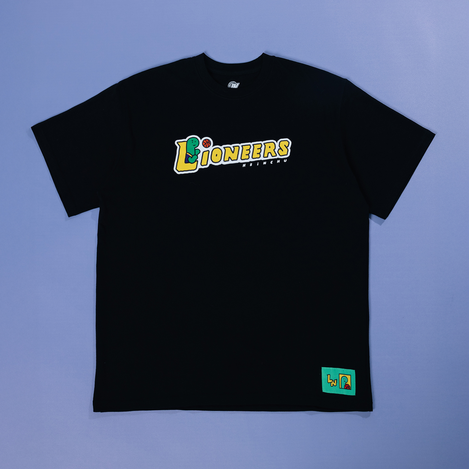 24-25 JOGUMAN-攻城獅寬版短T｜黑