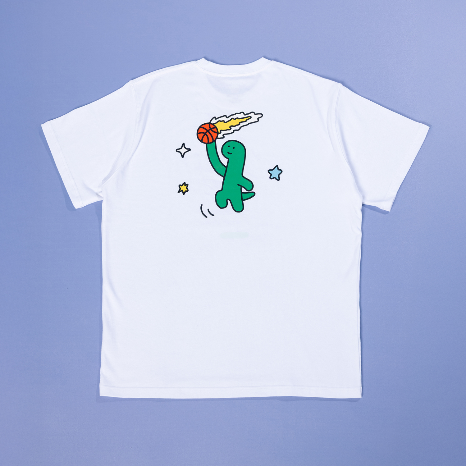 24-25 JOGUMAN-攻城獅寬版短T｜白