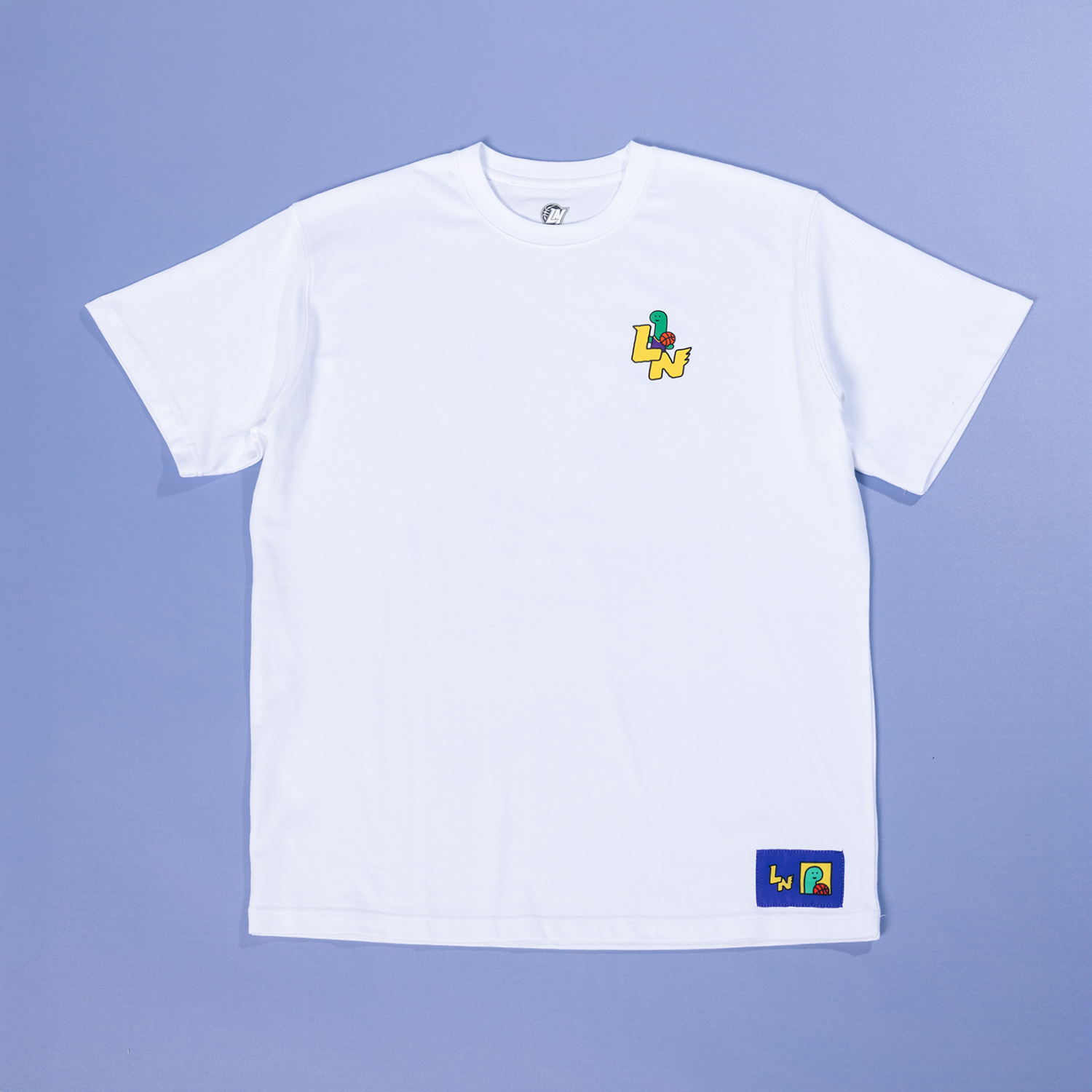 24-25 JOGUMAN-攻城獅寬版短T｜白