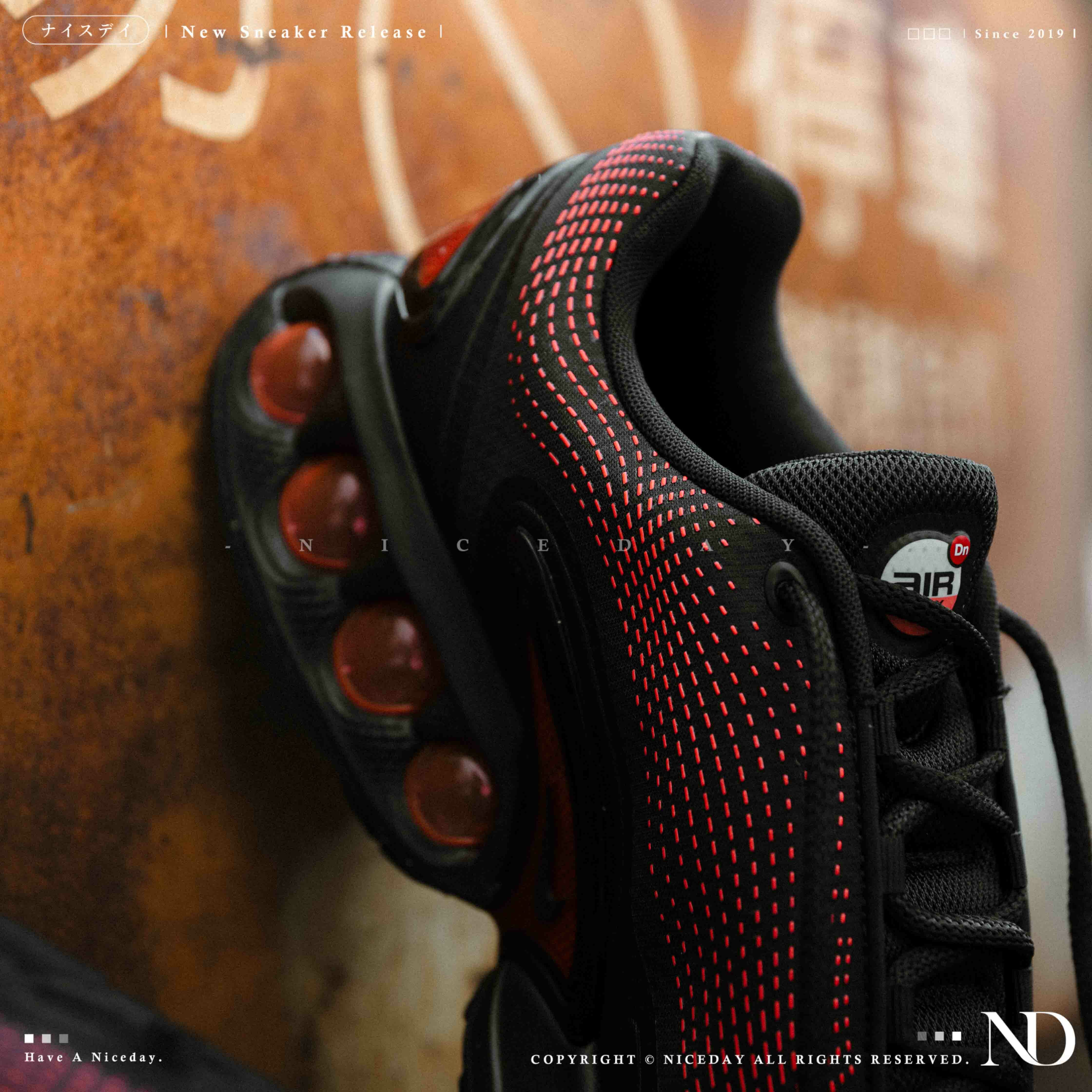 NICEDAY 現貨 Nike Air Max DN ES 黑紅 線條 氣墊 休閒運動 休閒鞋 HV5235-002