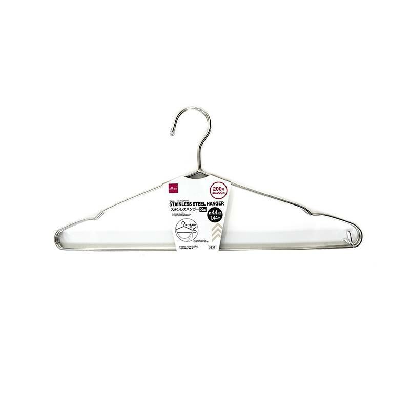 不鏽鋼衣架/44cm 3入