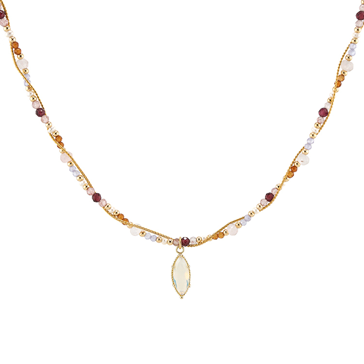 偶然的意亂情迷 – 粉晶 – 項鍊