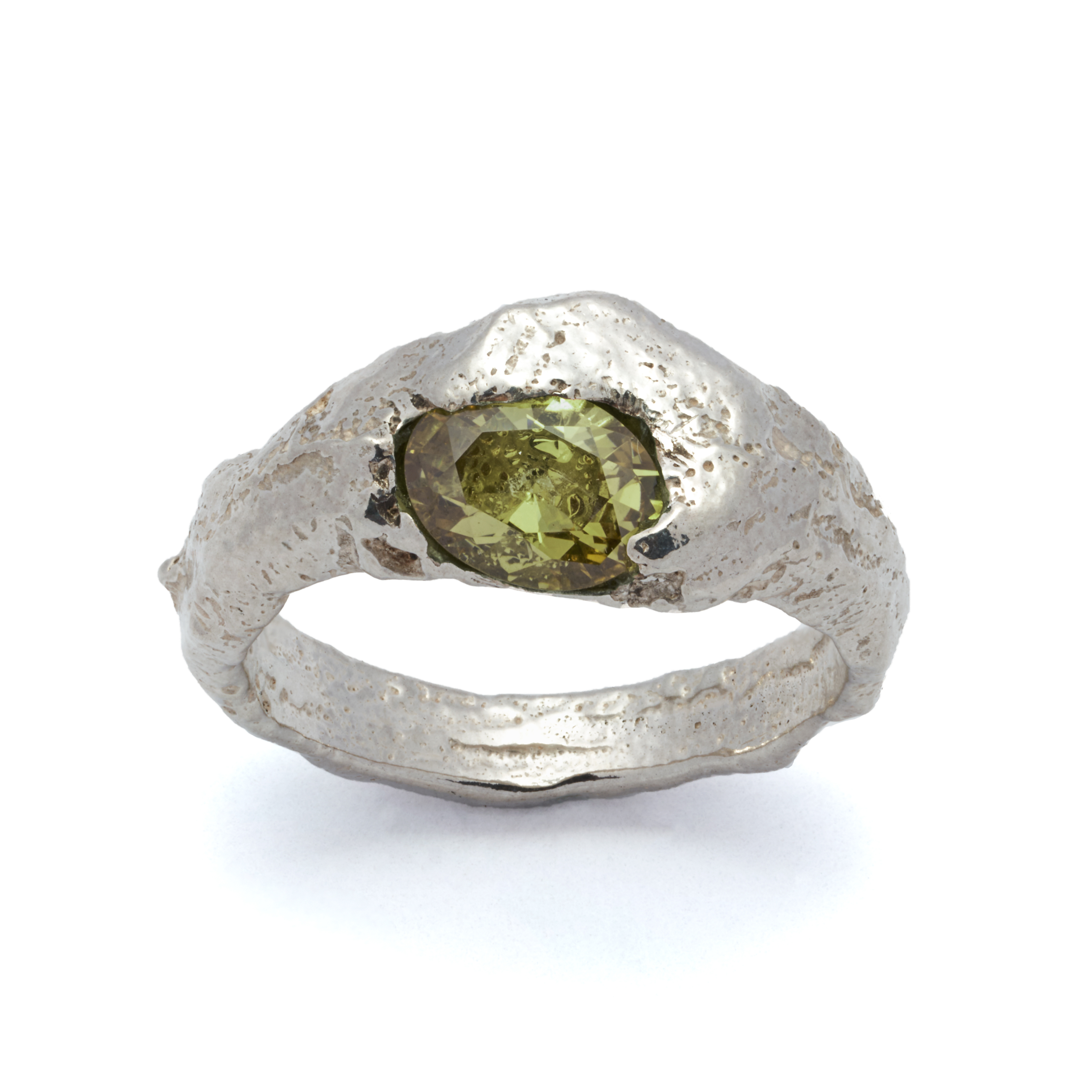 MISZHAN ĴO Spóros Ring ( Green )