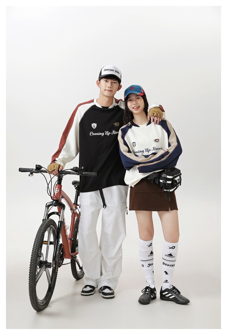 3M01 潮流感拚接撞色運動風上衣 三色