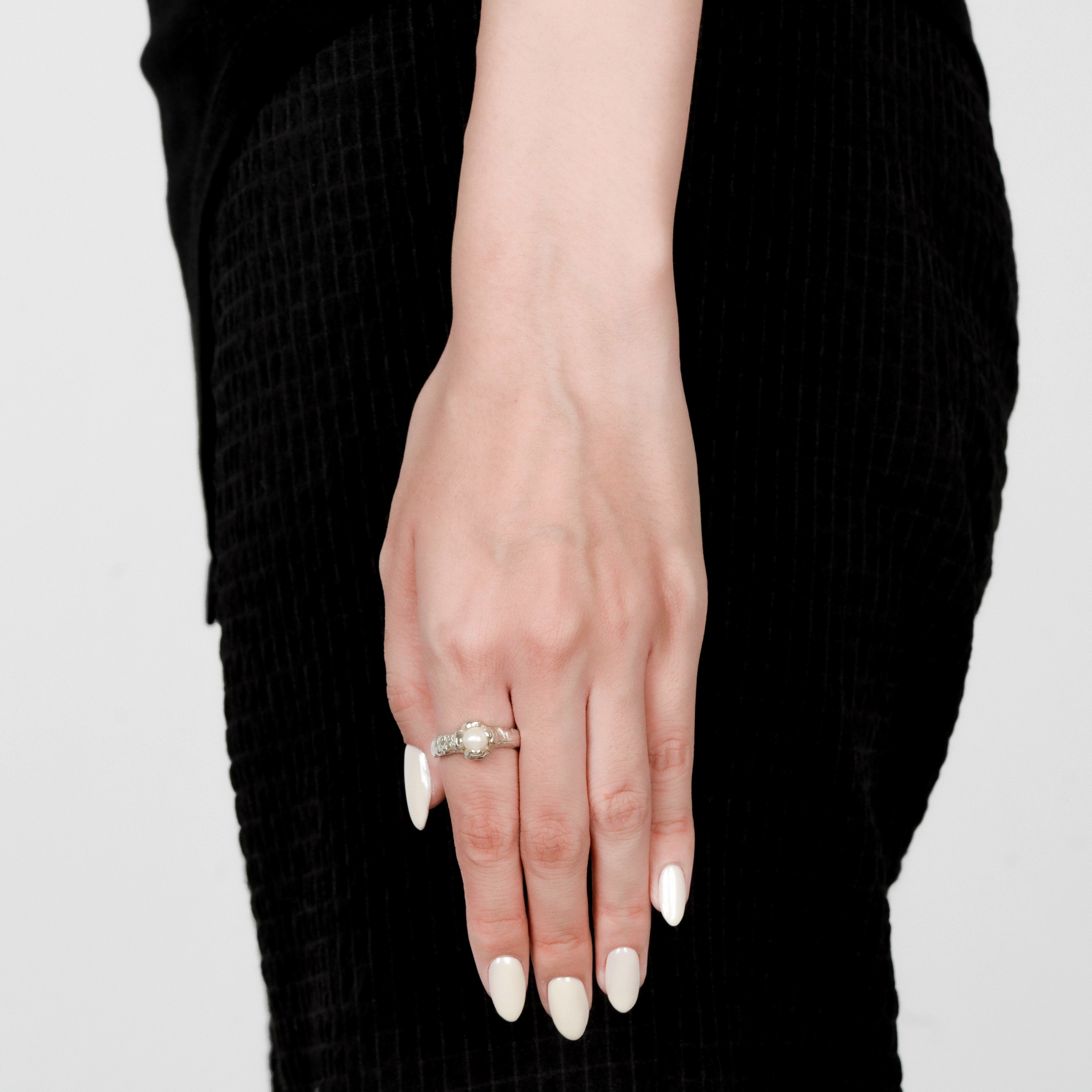 MISZHAN ĴO Solist Ring（珍珠）