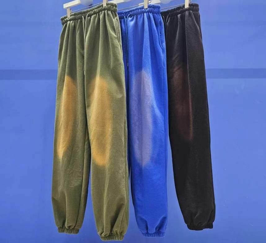 洗水淨色束腳鬆身運動褲 COVILL-168P