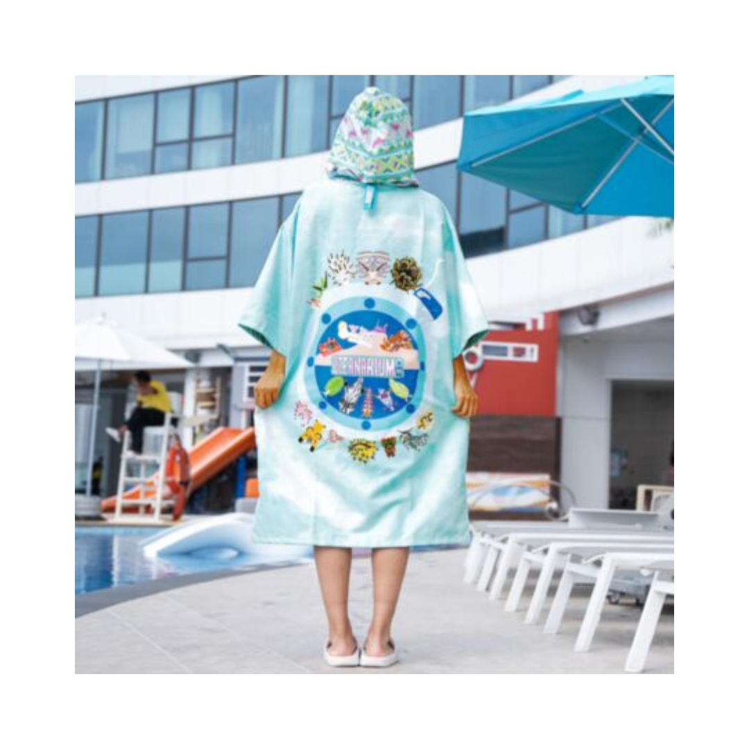 ▲Oceanarium 速乾毛巾衣 / 輕薄款 110cm x 75cm