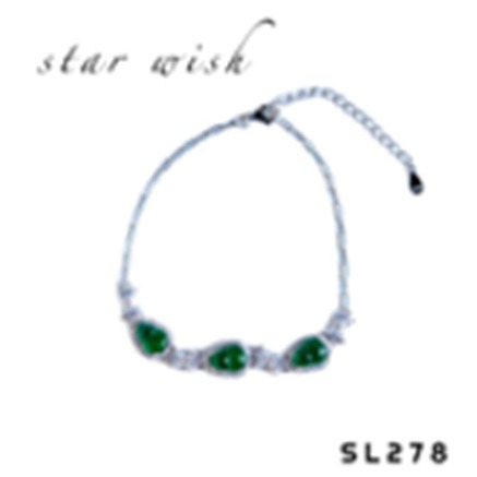 (SL278) S925銀 翡翠葫蘆手鏈