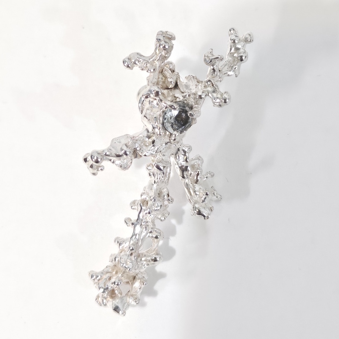 CROSE 雪花耳環  (耳針)