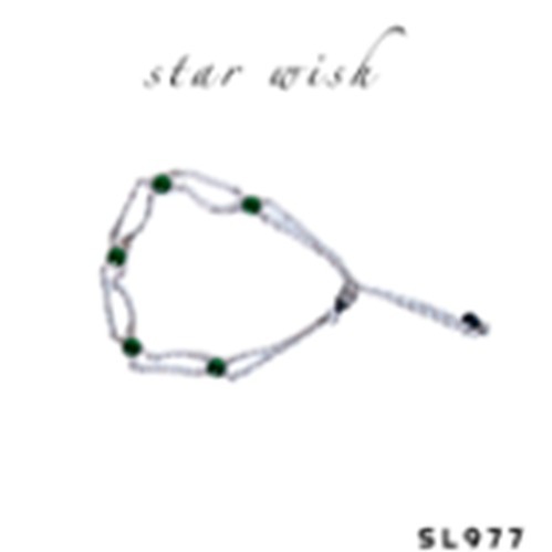 (SL977) S925銀 翡翠手鏈