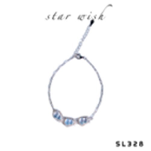 (SL328) S925銀 水沫玉葫蘆手鏈