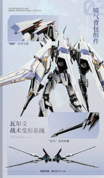 Moshow Toys 模壽卓越級·解限機·矛隼標準型