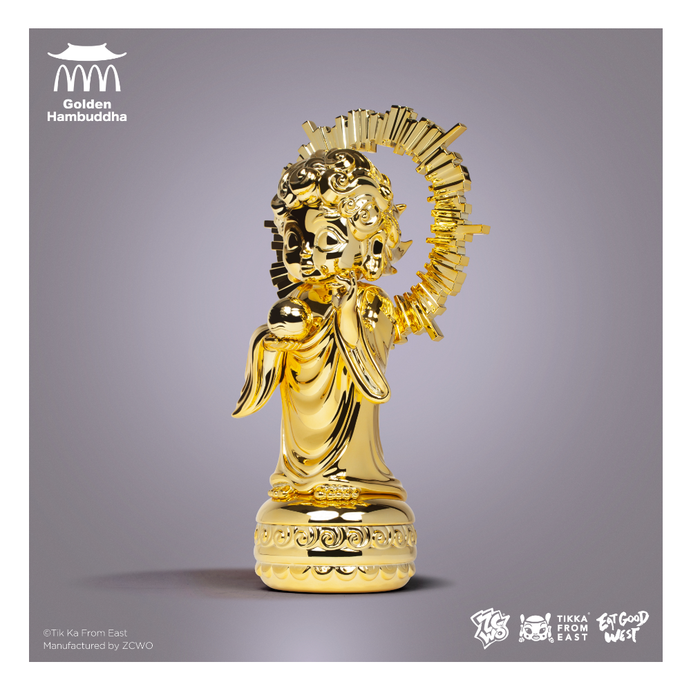 如來佛堡 Lovin’ Hambuddha Golden Hambuddha 黃金小佛堡 BY TIK KA FROM EAST
