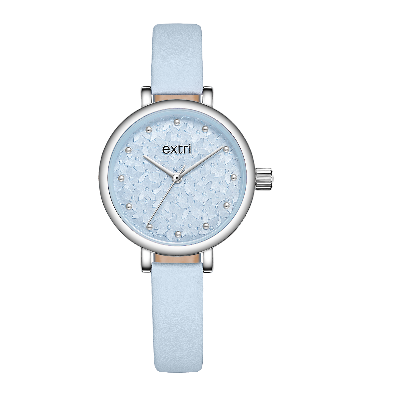 【EXTRI】 E1030 經典 簡約 優雅 皮革 女錶 手錶