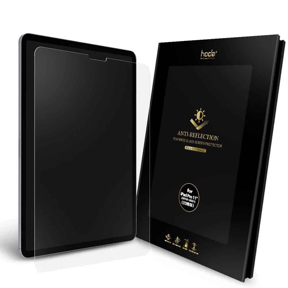 HODA｜AR 抗反射玻璃保護貼 iPad Pro 11吋  (1代~4代)