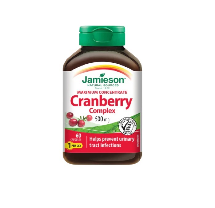 JAMIESON 蔓越莓複合物 500 毫克 60 粒