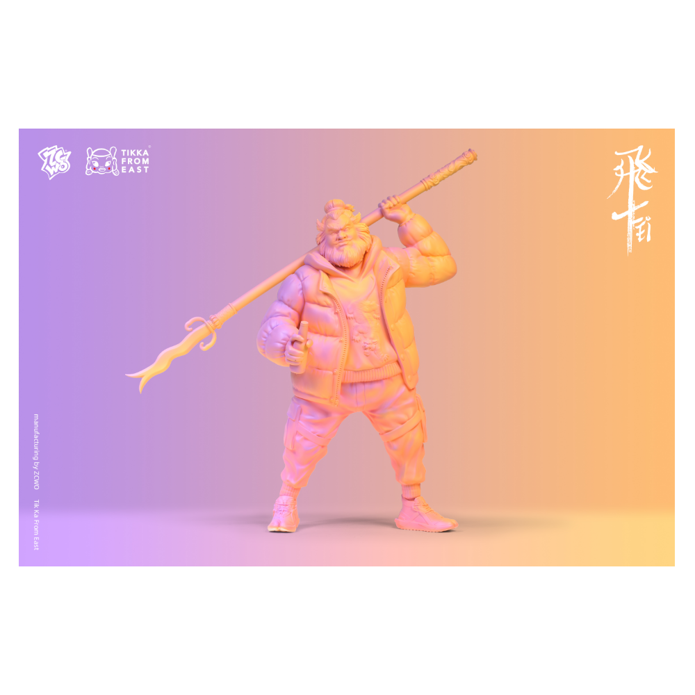 張飛（飛 Fei Vaporwave 蒸汽波）BY TIK KA FROM EAST