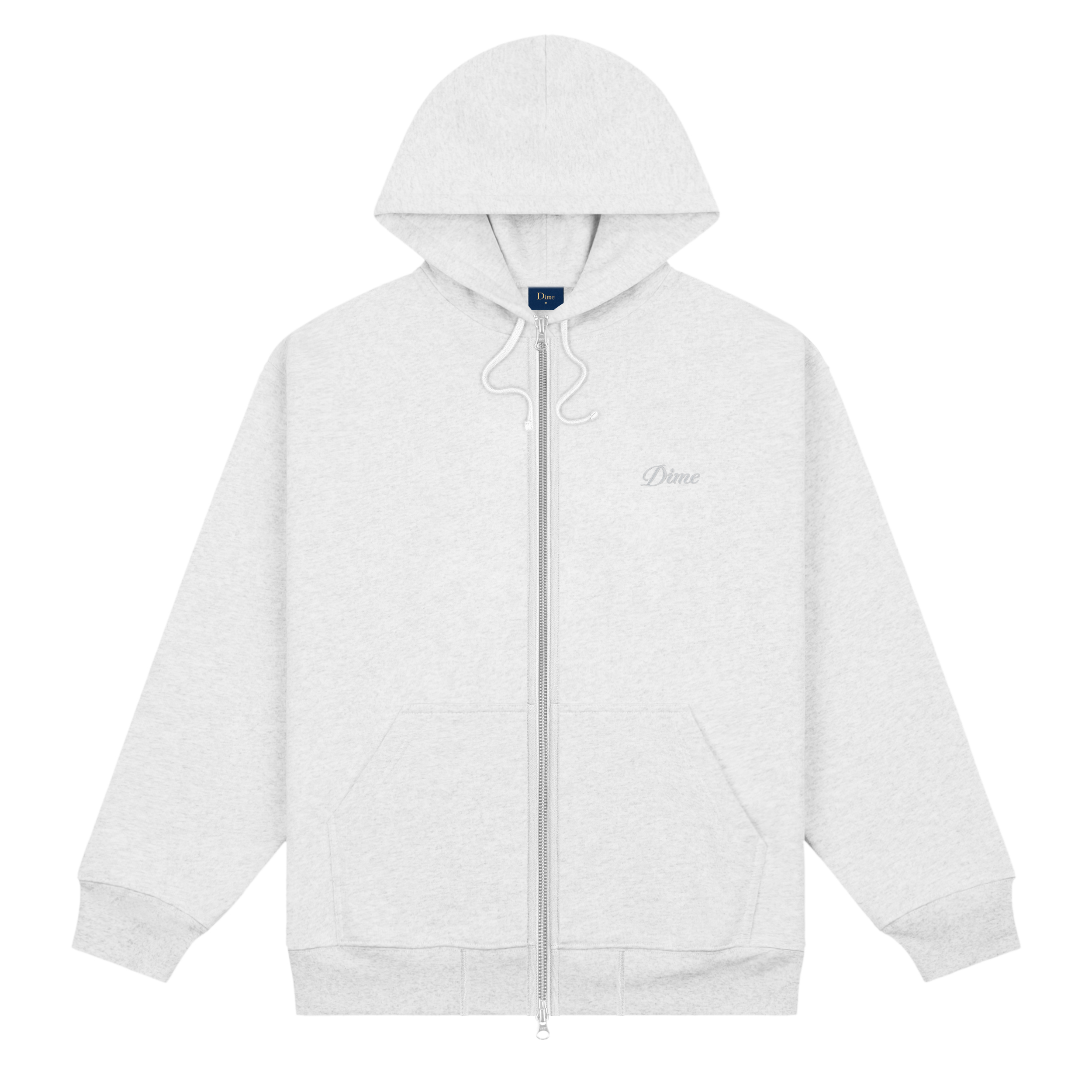 Dime Cursive Zip-Hoodie