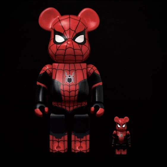 映画スパイダーマン 蜘蛛俠 SPIDER-MAN UPGRADED SUIT 400% セブンネット BE@RBRICK