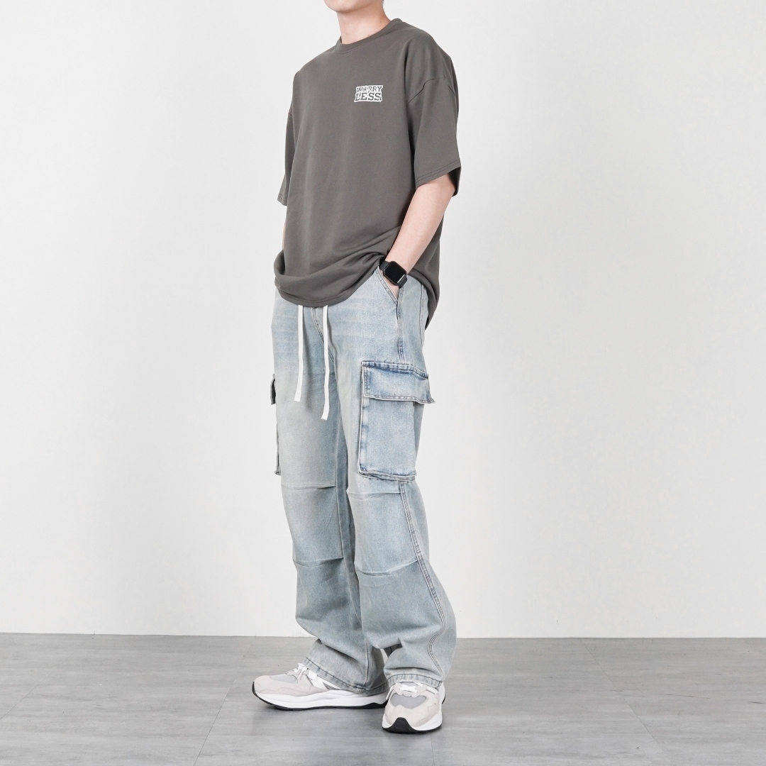 『RB』大傘兵牛仔工作褲