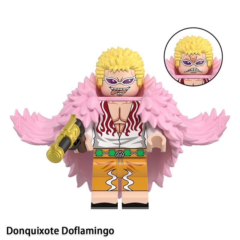 One Piece Donquixote Rosinante Custom Minifigures Minifigs Fit Lego WM2792