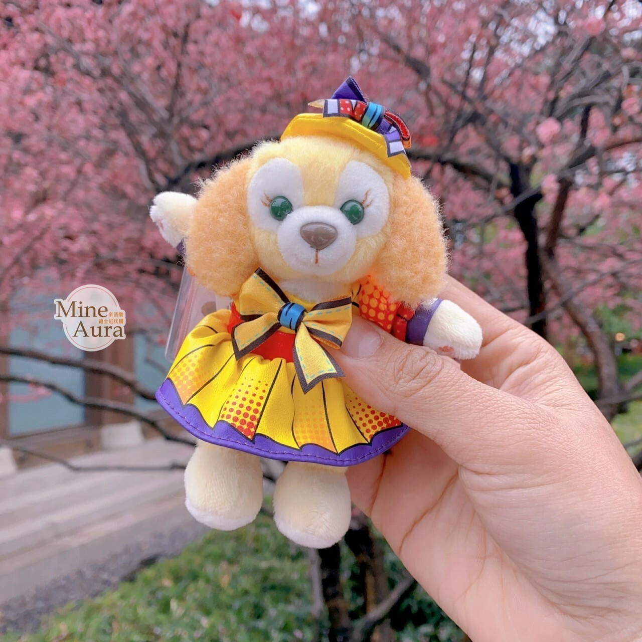 彩色慶典街頭派對系列 可琦安 餅乾 CookieAnn 鑰匙圈 吊飾 -上海迪士尼樂園