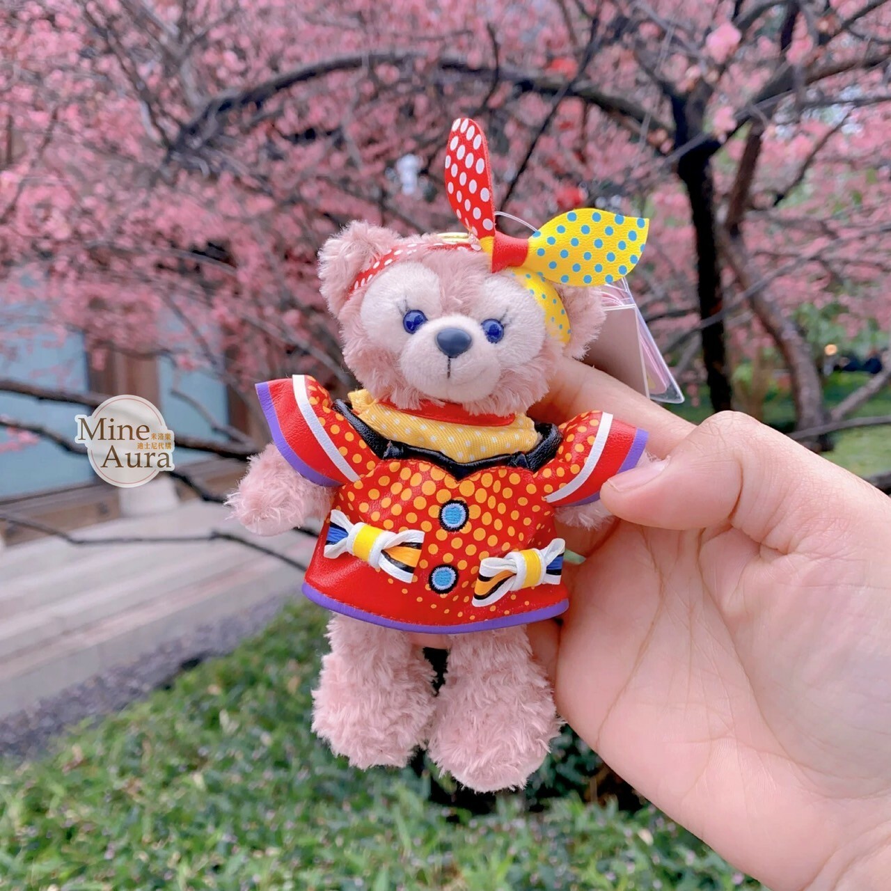 彩色慶典街頭派對系列 雪莉玫 ShellieMay 鑰匙圈 吊飾 -上海迪士尼樂園