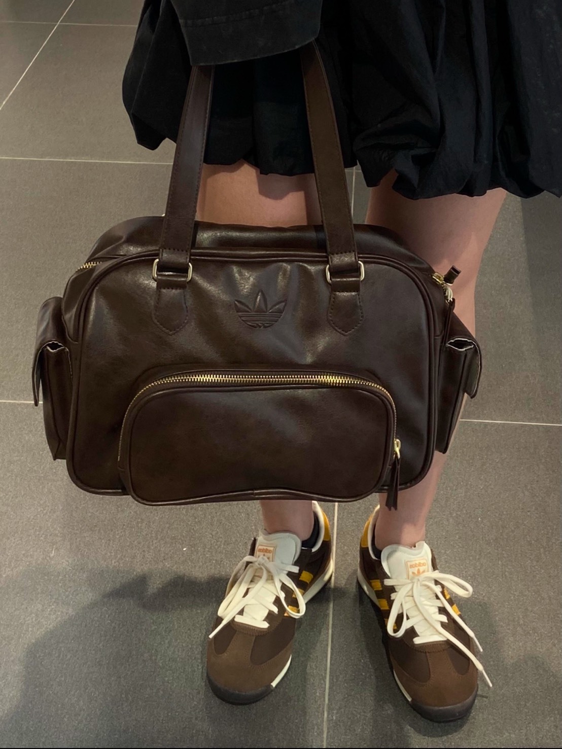 ADIDAS ORIGINALS 復古機車包 手提單肩包