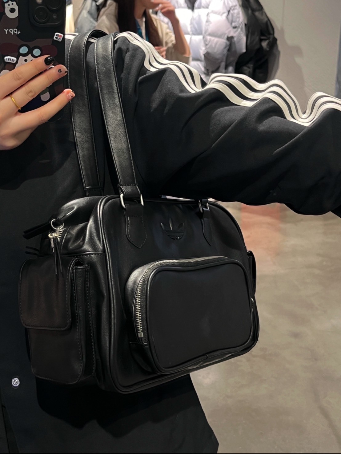 ADIDAS ORIGINALS 復古機車包 手提單肩包