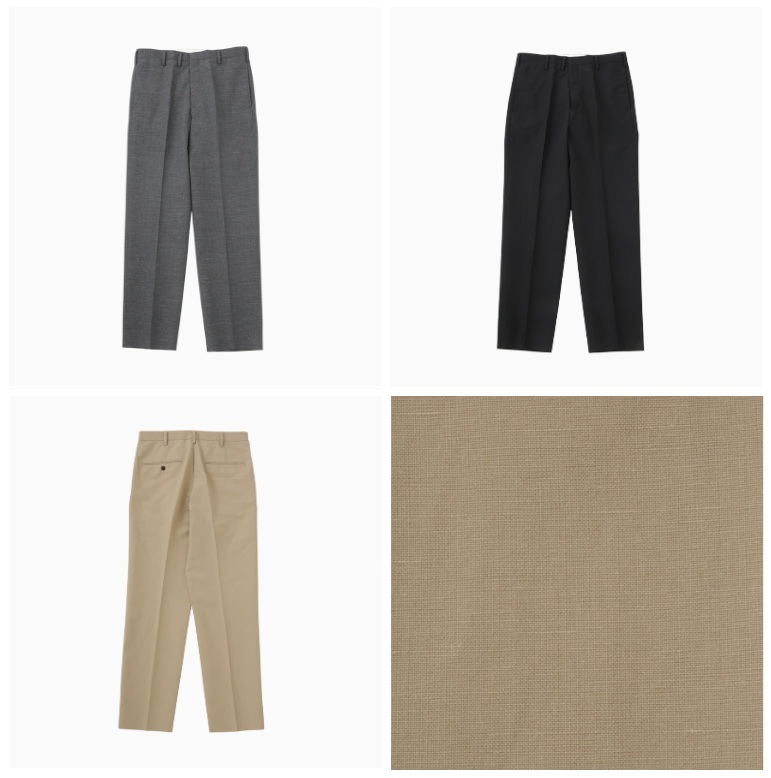 11/5 RE-STOCK: VISVIM 2025 DALTON SLACKS (WOOL/LINEN) - PRE ORDER ITEM (預訂中)