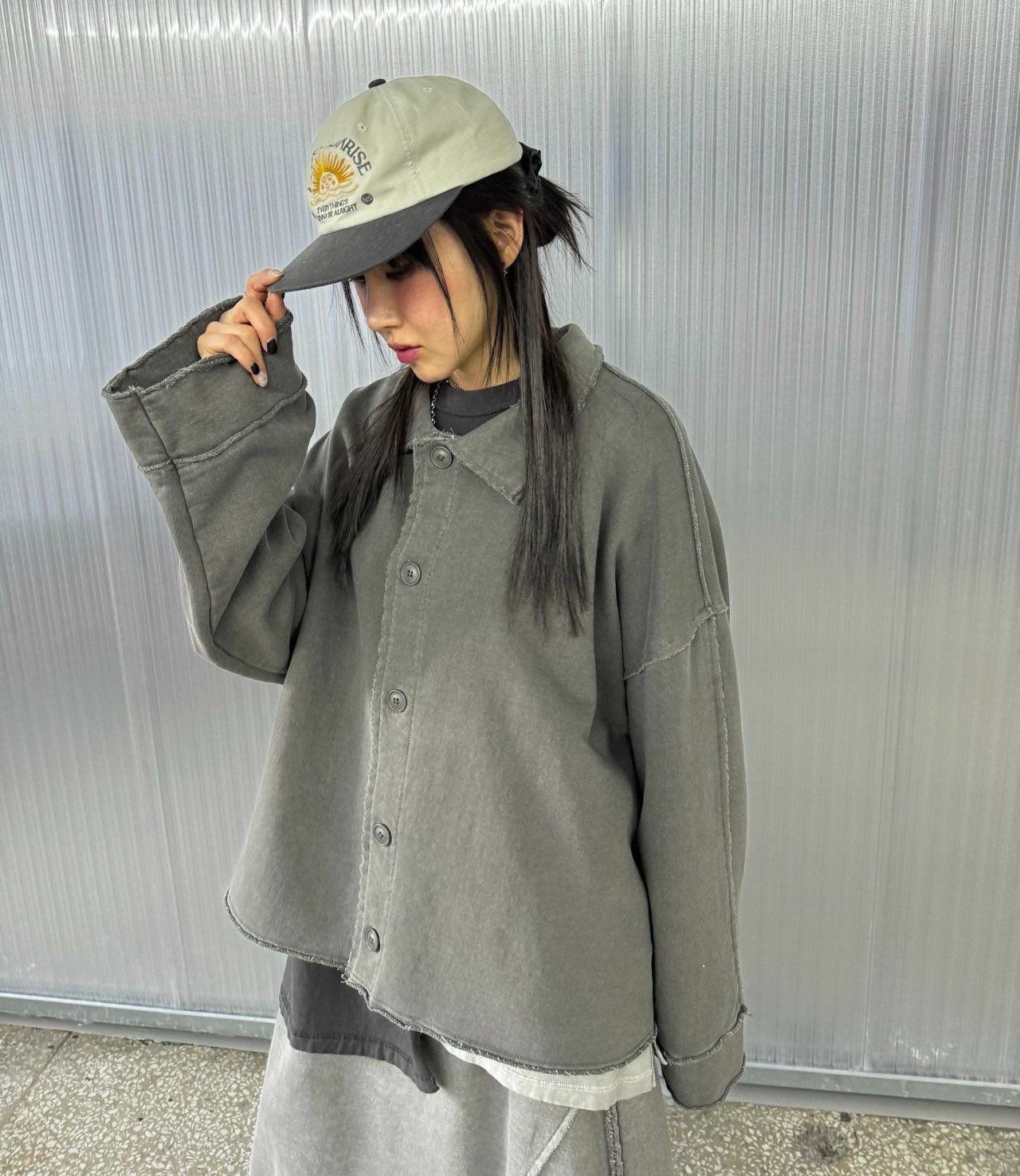 淨色恤衫外套 Votus-088JK